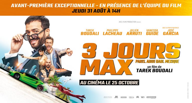 3 Jours Max avec Tarek Boudali - France Bleu