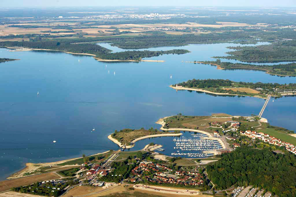 vue aerienne lac-du-der crédit photo : eric-girardot (Office du tourisme du Lac Du Der)